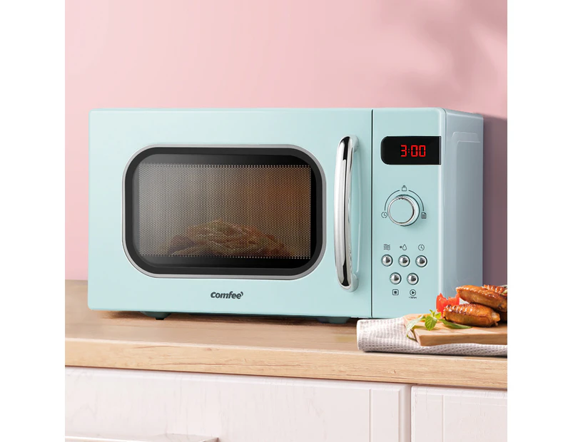 Comfee 20L Microwave Oven 800W Pastel Green
