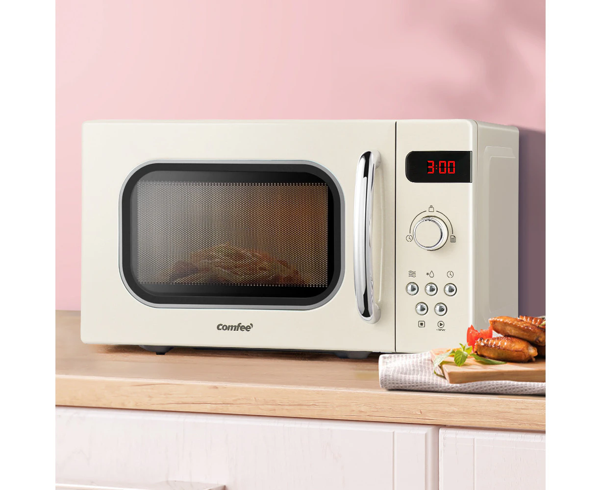 Comfee 20L Microwave Oven 800W Cream