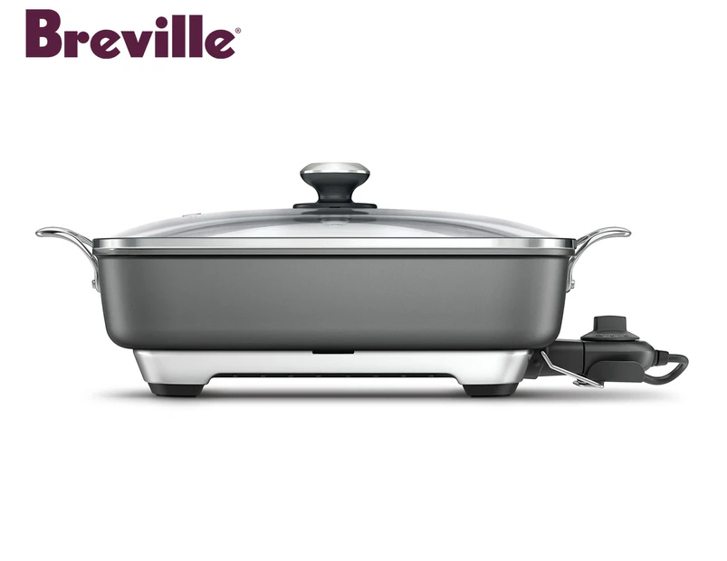 Breville The Thermal Pro Non-Stick Banquet Frypan - BEF460GRY