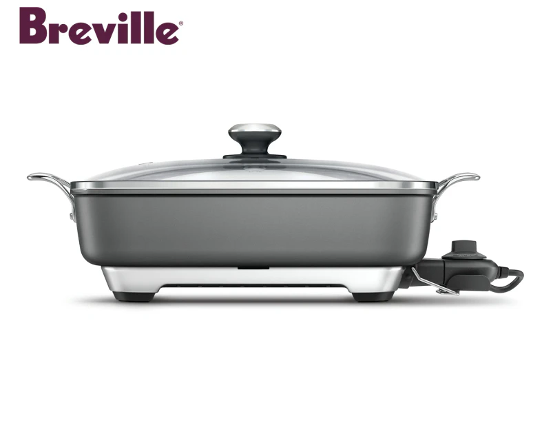 Breville The Thermal Pro Non-Stick Banquet Frypan - BEF460GRY