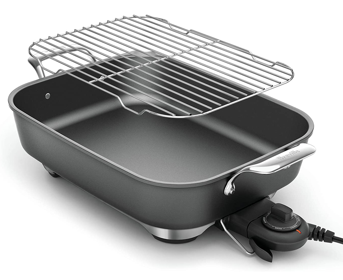 Breville Banquet Electric Frypan, BEF250GRY - Cooking