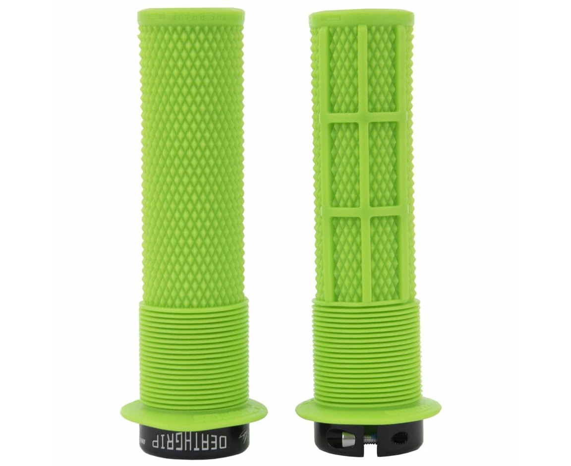 DMR Brendog DeathGrip Thick Flanged Grips - Green