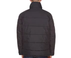 Calvin Klein Men's Stand Collar Puffer Jacket - Black
