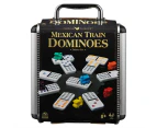 Mexican Train Dominoes W/carry Case Game