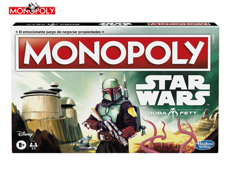 Monopoly Star Wars Boba Fett Edition Board Game