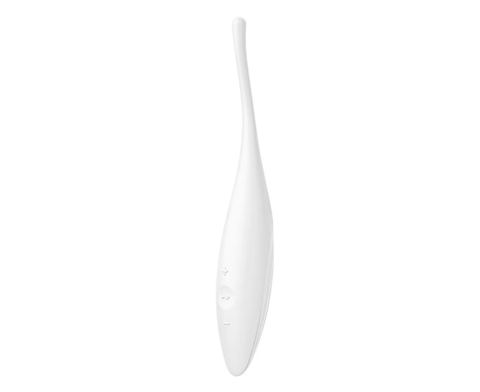 Satisfyer Twirling Joy Tip Stimulator White - White