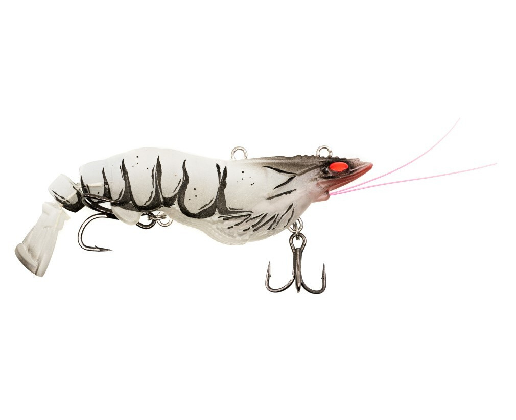 95mm Chasebait Heavy Flick Prawn Soft Plastic Fishing Lure with 7gm Lead  Weight