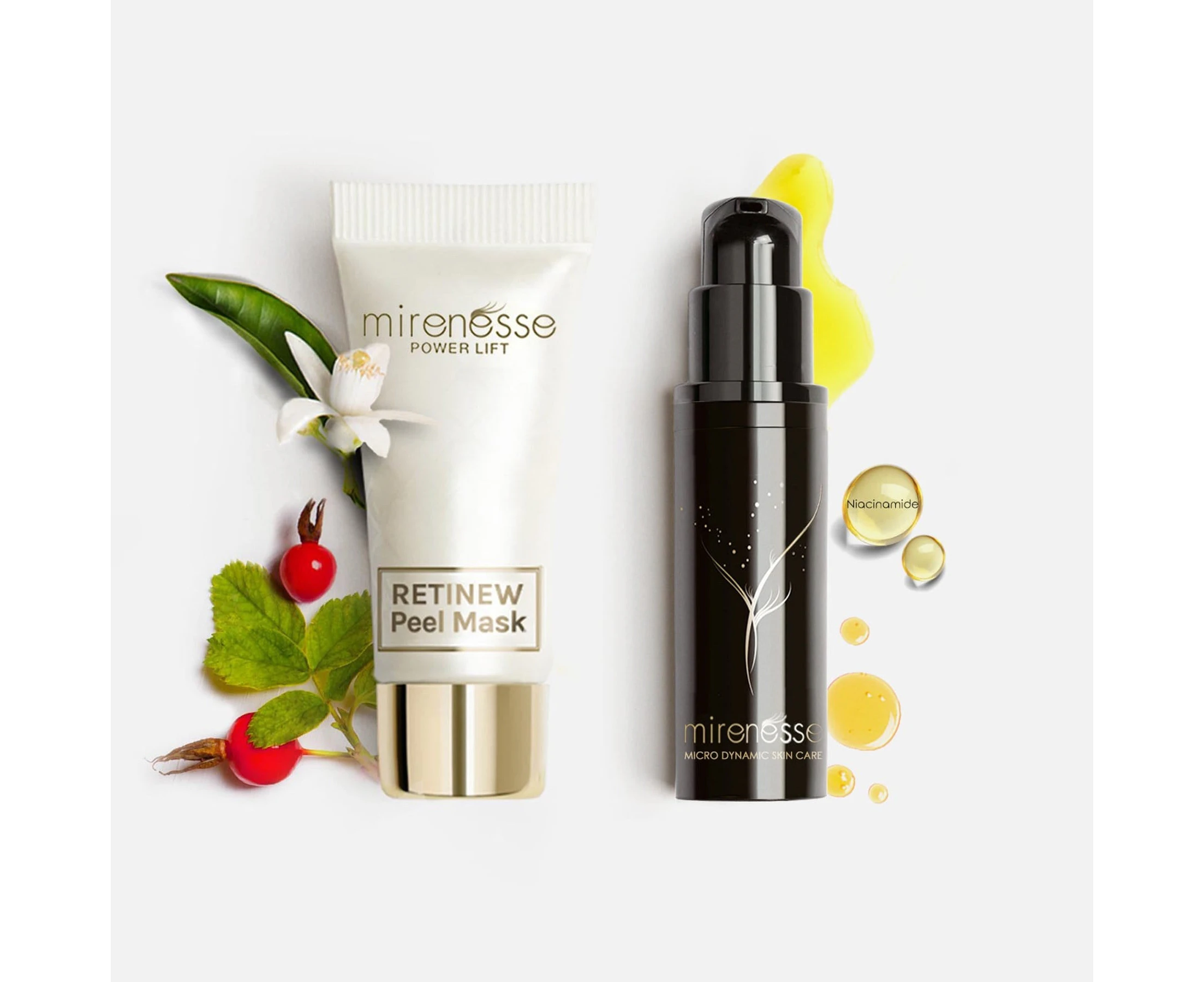 Powerful Night Booster Duo - Retinol + Niacinamide + Peptides