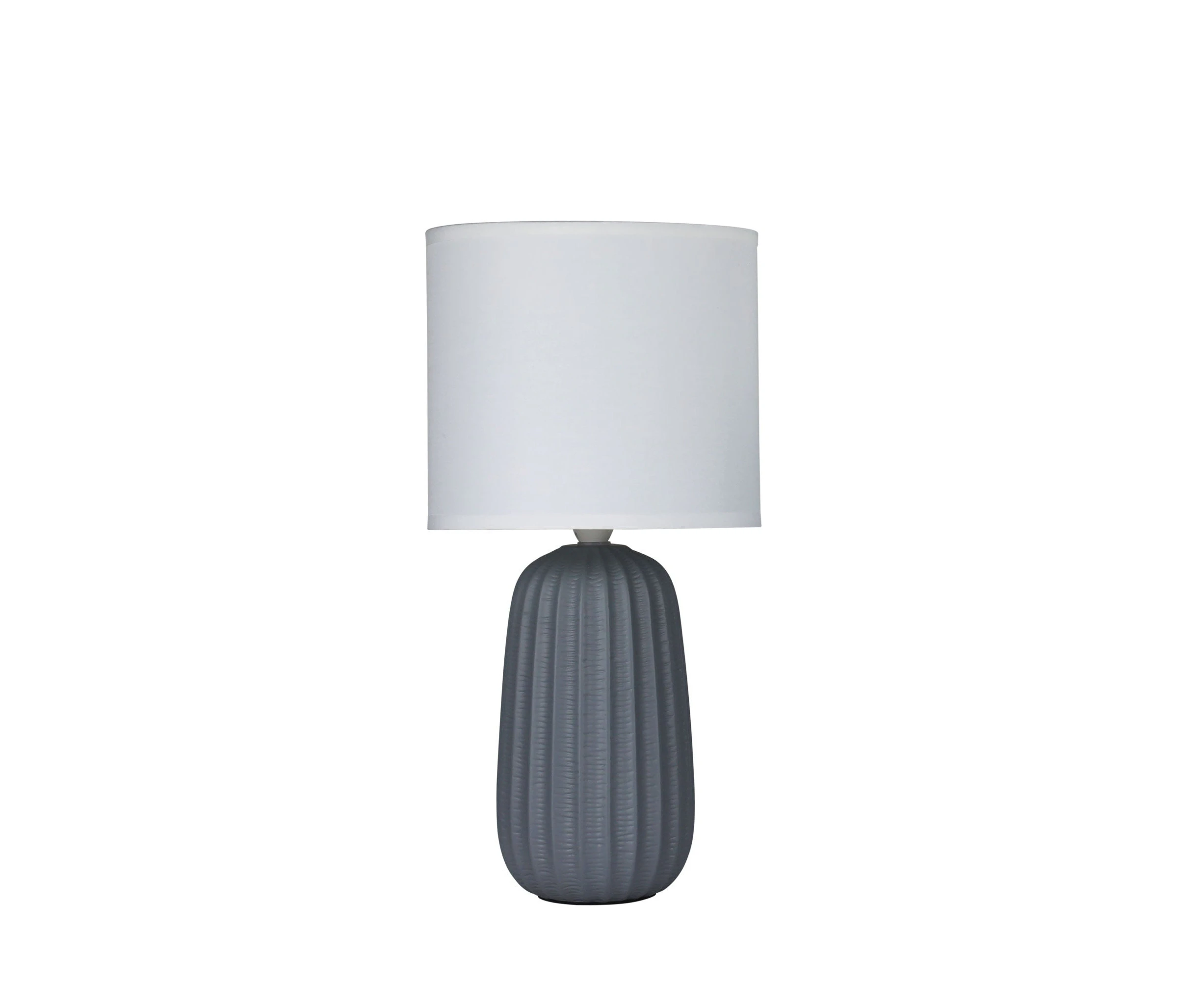 Benjy Complete Table Lamp - Grey