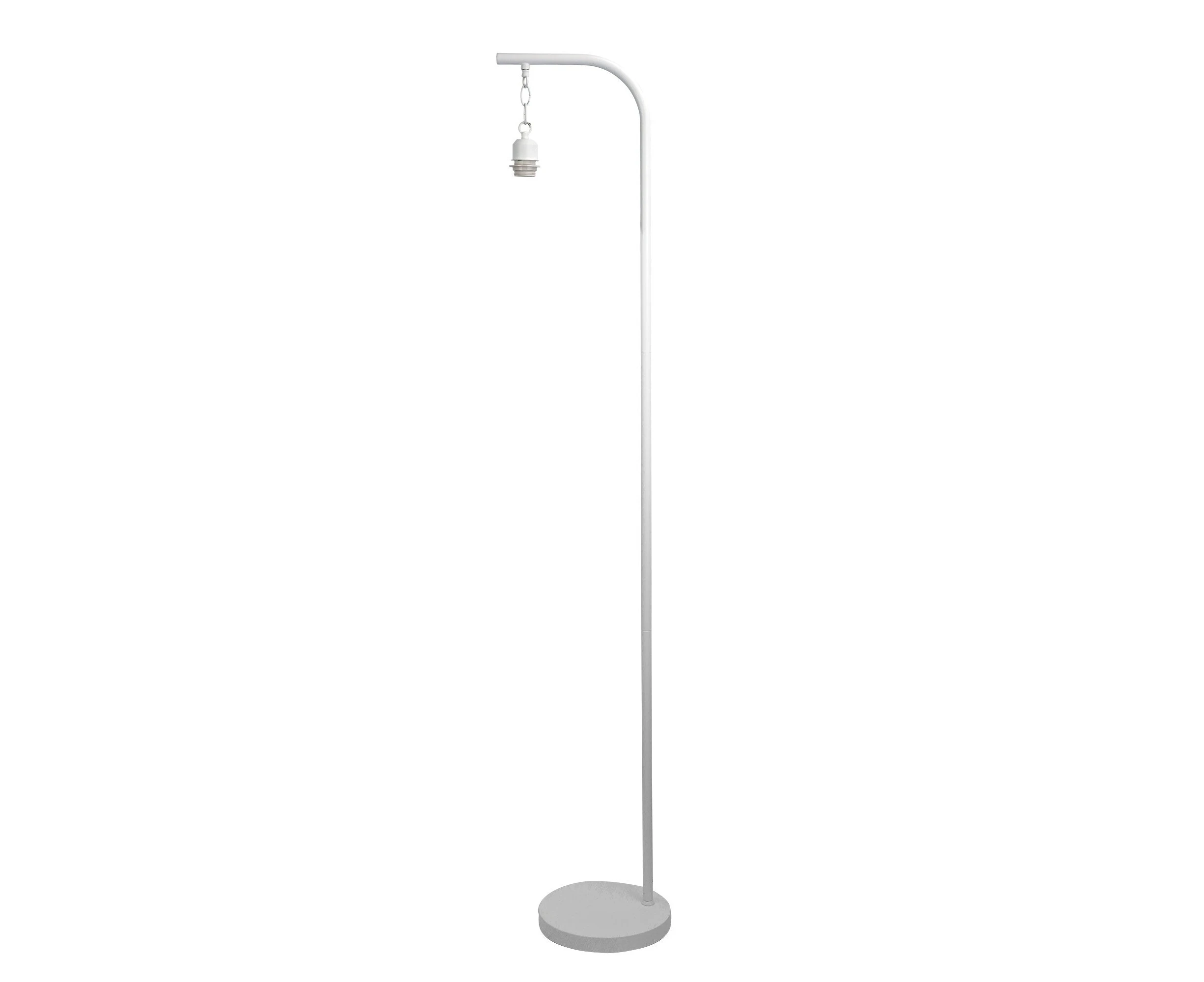 Floor Base Lamp Foot Switch - White