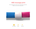 140CM Soft Hula Hoop Fitness with Massage Joints-Yellow,Pink&Blue