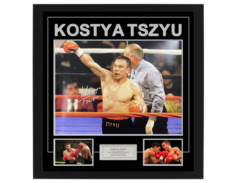 Boxing - Kostya Tszyu Signed & Framed 20x15 Photograph #2