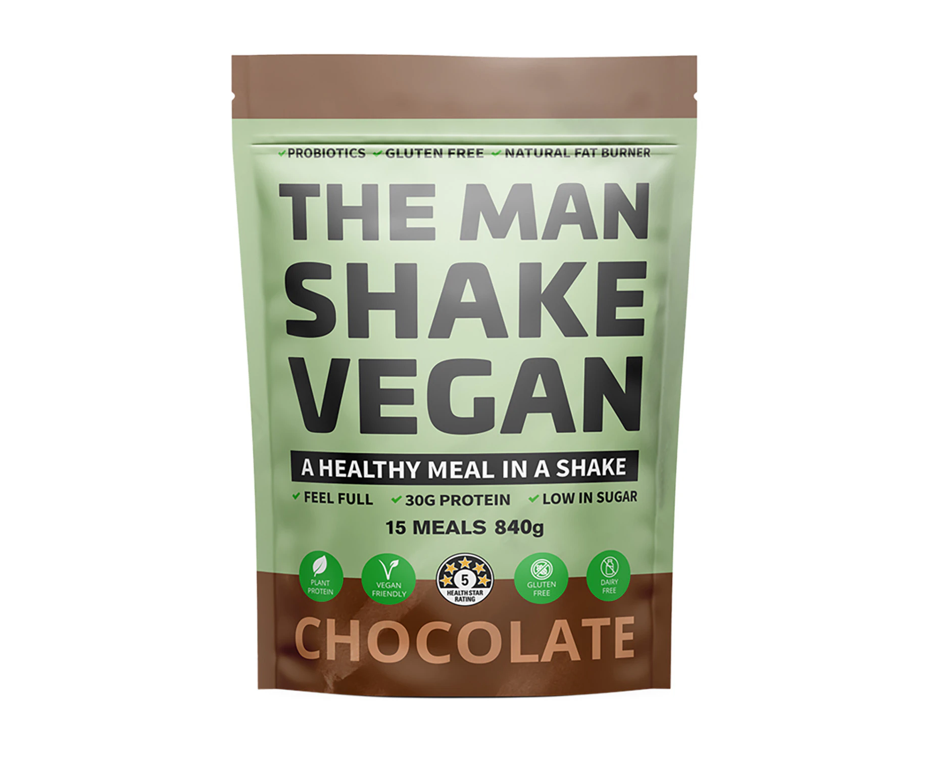 The Man Shake Vegan Chocolate 840g