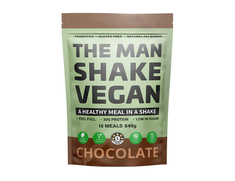 The Man Shake Vegan Chocolate 840g