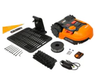 WORX 20V LANDROID 500m2 Robotic Lawn Mower Kit w/ POWERSHARE Battery & Charger Base - WR139E
