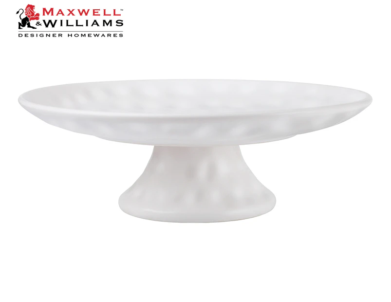 Maxwell & Williams 30cm Gravity Footed Comport - White