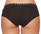 Bonds Hipster Boyleg 3-Pack WUFMA Black Womens Underwear