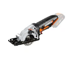 WORX 20V Cordless WORXSAW 85mm Compact Circular Saw Skin (POWERSHARE Battery / Charger not incl.) - WX527.9