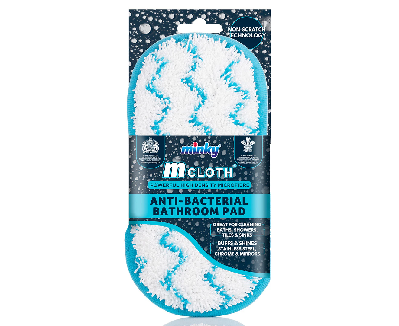 Minky M Cloth Antibacterial Bathroom Cleaning Pad