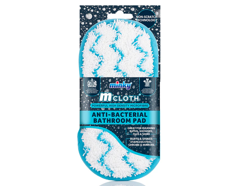 Minky M Cloth Antibacterial Bathroom Cleaning Pad