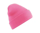 Beechfield Soft Feel Knitted Winter Hat (True Pink) - RW210