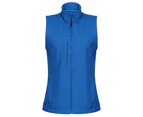 Regatta Womens Flux Softshell Bodywarmer / Sleeveless Jacket (Water Repellent & Wind Resistant) (Oxford Blue) - RG1625