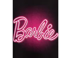 Barbie Womens Crop Top (Black/Neon Pink) - NS6652