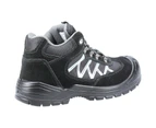 Amblers Unisex Adult 255 Suede Safety Boots (Black) - FS8707