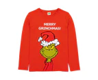 The Grinch Womens Christmas Pyjama Set (Red/Green/White) - NS6574