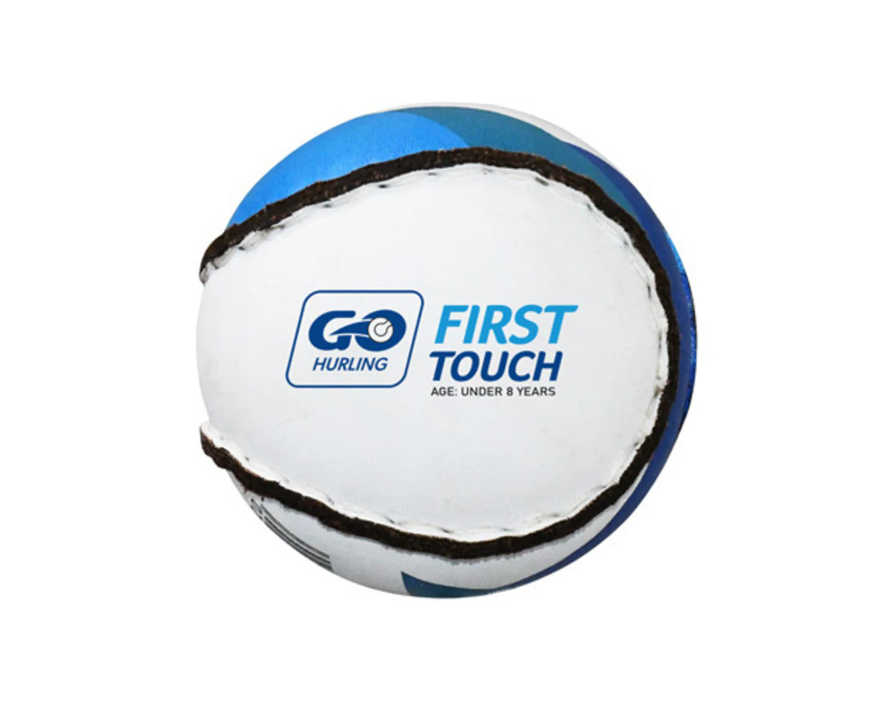 Murphys First Touch Hurling Sliotar Ball (White/Blue) - RD2191