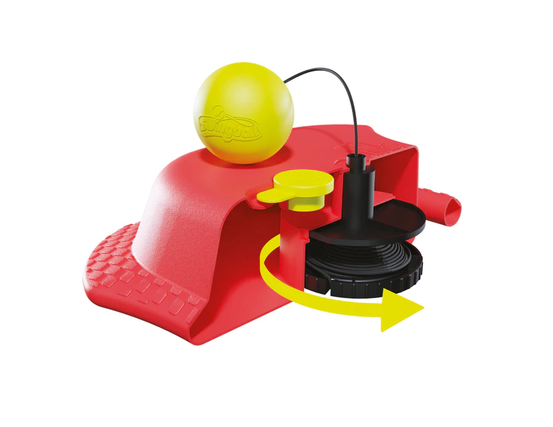 Swingball All Surface Reflex Tennis Tetherball (Red/Yellow) - RD2227