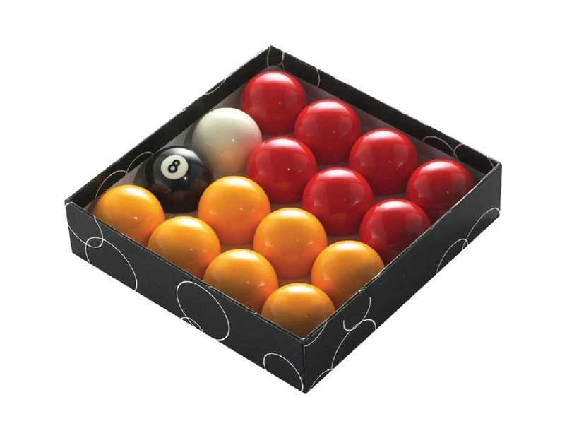 PowerGlide Pool Balls (Pack Of 16) (Red/Yellow) - RD1917