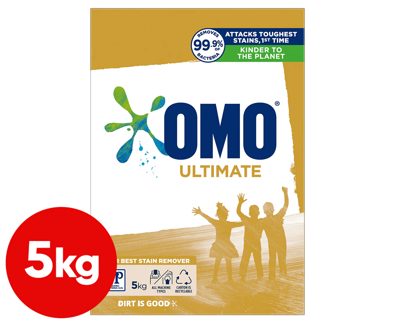 OMO Ultimate Laundry Detergent Washing Powder 5kg