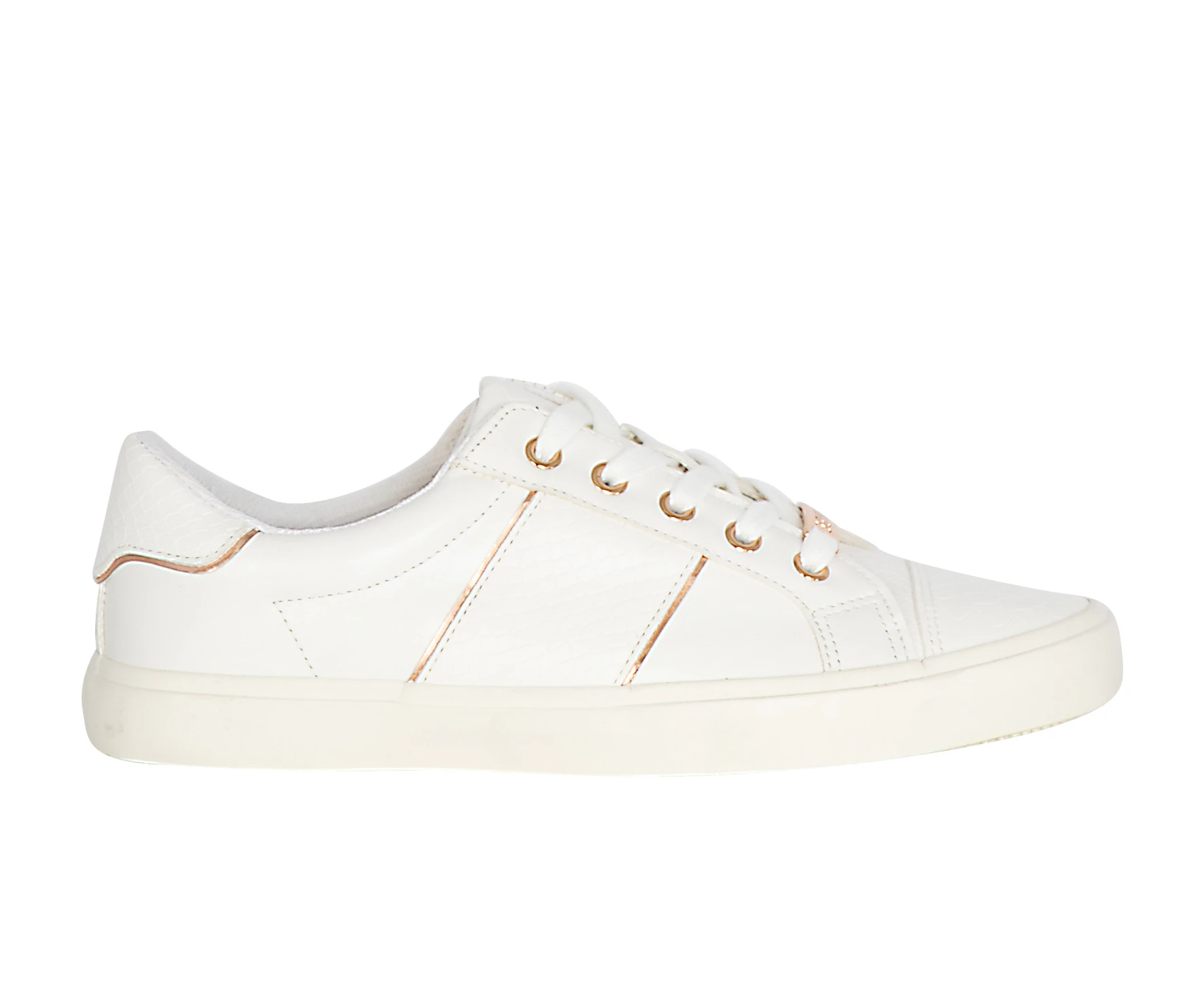 Bexley Vybe Casual Lace Up Sneaker Women's  - White