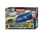 Carrera Go! Victory Lane 1:43 Scale Slot Car Racing System w/2 Vehicles Kids 5y+