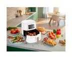 Philips 2000W Digital 6.2L Electric Cooker/Baker Airfryer XL White HD9270/21