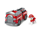 Paw Patrol Basic Vehicle with Pup - Marshall Fire Engine