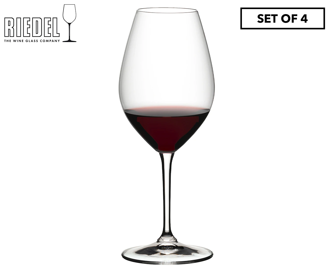 Set of 4 RIEDEL 667mL Wine Friendly Red Wine Glasses