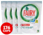 4 x 44pk Fairy Original All In One Dishwashing Caps