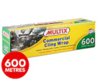 Multix Commercial Cling Wrap 600m x 33cm