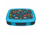 Bentgo Kids Lunch Box With Compartment Bento-Style Container Leak-Proof Dinosaur