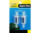 Aqua One Air Line Check Valve Carded 2 Pack