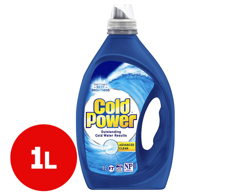 Cold Power Advanced Clean Laundry Liquid 1L