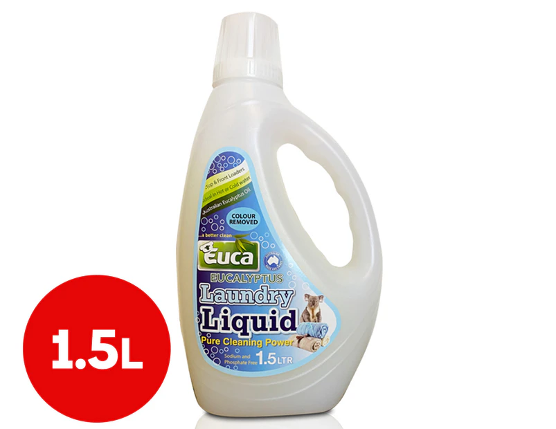 Euca Eucalyptus Laundry Liquid Concentrate Front/Top Loader 1.5L