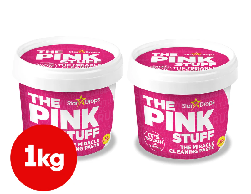 2 x Stardrops The Pink Stuff Cleaning Paste 500g