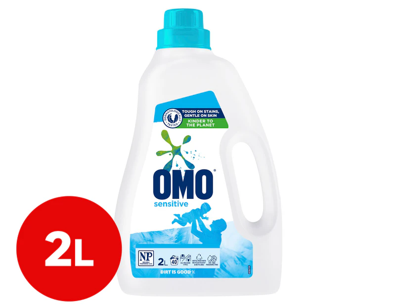 OMO Sensitive Front & Top Loader Laundry Detergent Liquid 2L