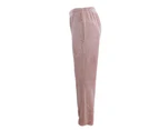 FIL Women's Plush Fleece 2pc Set Loungewear Pyjamas - Always/Dusty Pink