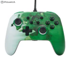 PowerA Nintendo Switch Zelda Heroic Link Enhanced Wired Controller - Green/White