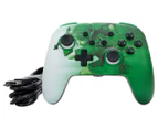 PowerA Nintendo Switch Zelda Heroic Link Enhanced Wired Controller - Green/White