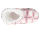 Underworks Women's Love My Snoozees Grip Bed Socks - Pink